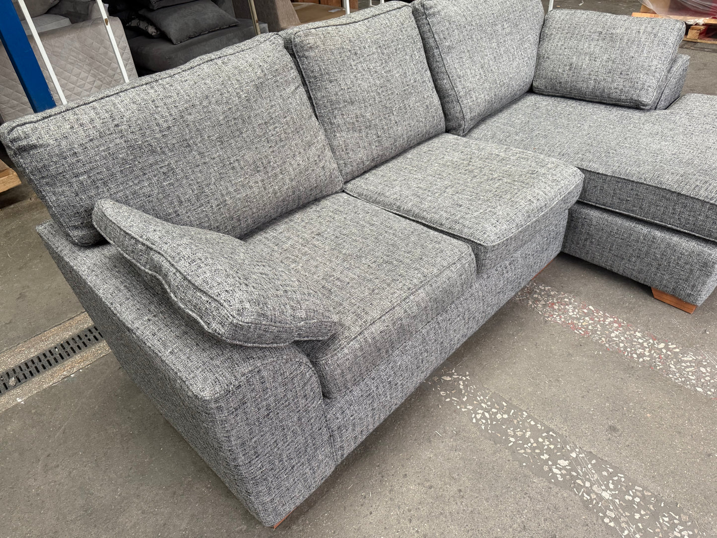 Next Stamford Dark Grey L Shape FREE DELIVERY
