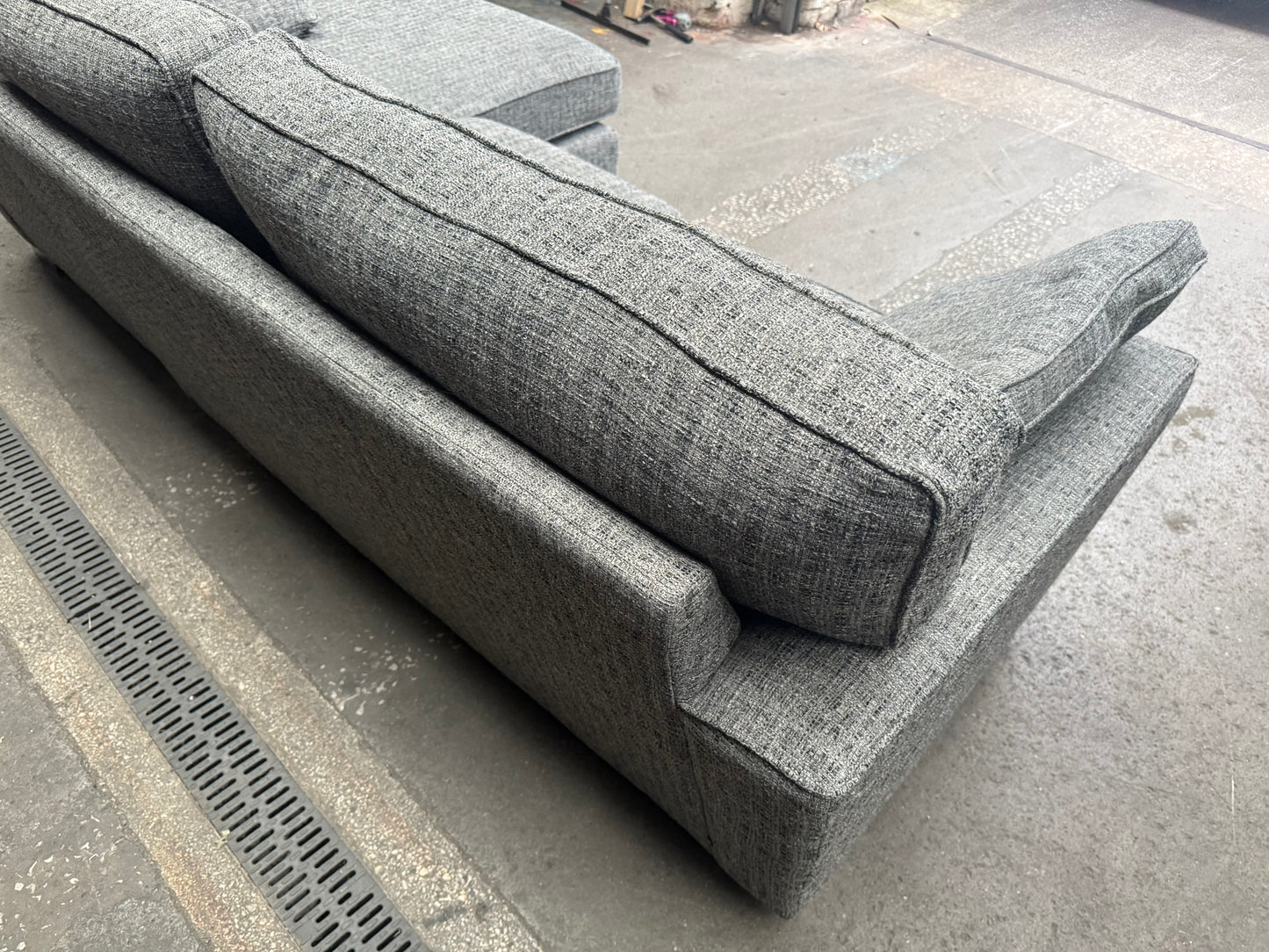 Next Stamford Dark Grey L Shape FREE DELIVERY