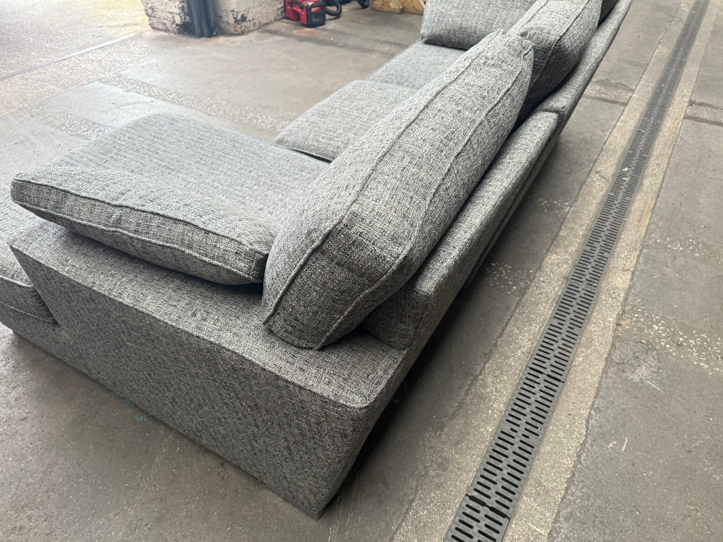 Next Stamford Dark Grey L Shape FREE DELIVERY