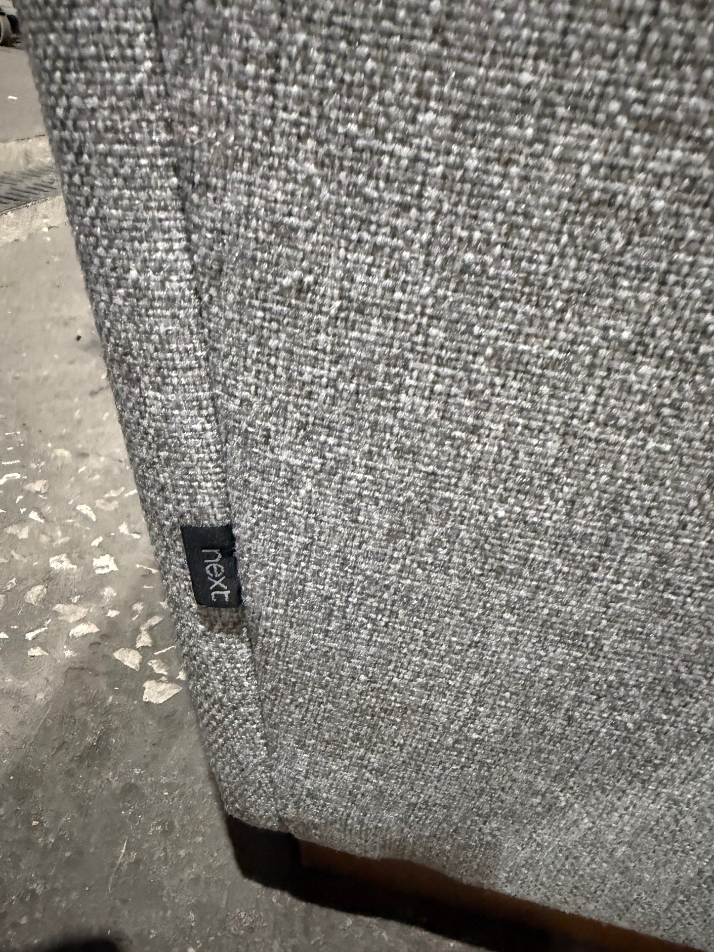 Next Ashford Light Grey L Shape FREE DELIVERY