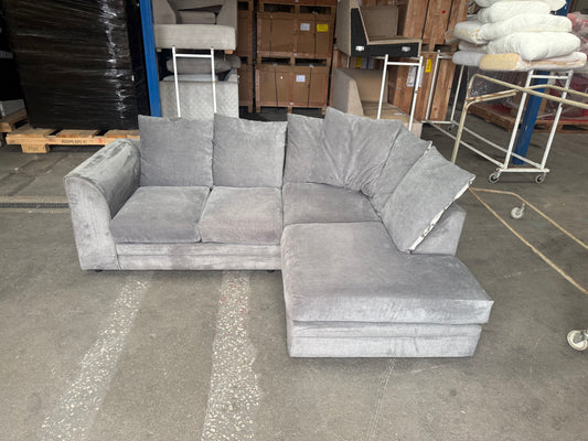 SCS Charcoal Grey L shape sofa FREE DELIVERY