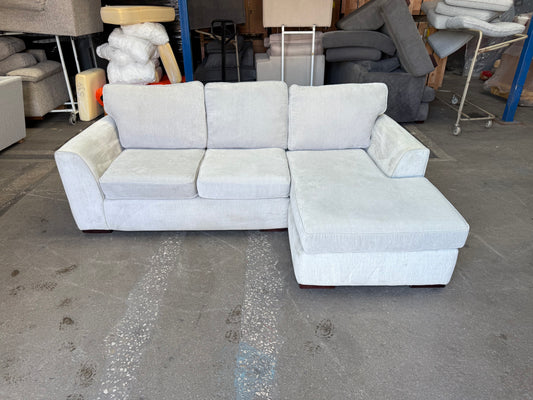 Light grey Right Hand L Shape sofa available!